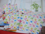 卡通动漫 儿童床品 纯棉被罩床单床品窗帘布料小象泡泡 免费加工