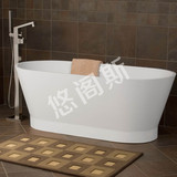 1.5米精工玉石浴缸 独立式浴缸 陶瓷浴缸 人造石浴缸 特价 T559