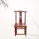 48特价红木家具刺猬紫檀花梨木靠背坐椅中工实木椅子写字椅换鞋椅