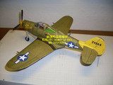 【新翔精品纸模型】二战日本零式战斗机决战美国P-39飞机模型两架