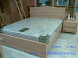 包邮榉木实木床双人婚床中式储物高箱气动床成人床单人床简约现代
