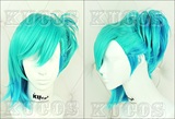 【KUCOS独家】歌之王子殿下 美风蓝 超美绿渐变蓝款 造型COS假发