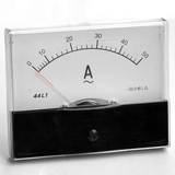 指针式电流表电压表 交流直流机械表头 44L1 电机测量仪表 50A