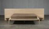 尚家尚美丨日式家具丨北欧风格丨白橡木丨实木床|CHUANG10