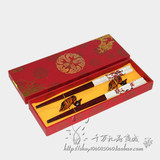 【老北京】中国风特色礼品筷子 出国礼品 工艺筷 筷子 梅花 2双装