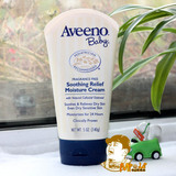 美国代购Aveeno baby婴儿燕麦舒缓润肤乳霜面霜140g 宝宝湿疹霜