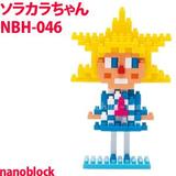 预约日本nanoblock河田拼装积木东京塔天空树吉祥物晴空酱星女孩