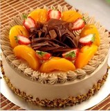 葫芦岛蛋糕店彩虹哈根达斯新鲜蛋糕速递兴城包邮鲜奶水果生日蛋糕