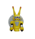 【孩仕宝】玩具模型 超级战队 特命战队 软胶 特命黄 兔子 人偶