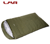 LMR正品加大双人羽绒睡袋户外信封式冬季2000克90%白鸭绒舒适-18