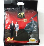 越南咖啡g7 800g 咖啡越南中原G7三合一速溶咖啡粉16g*50包 包邮