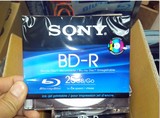 正品索尼蓝光盘BD-R 25G BD-R 6x  可打印蓝光刻刻录盘单片薄盒装