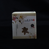 韩国原装进口 100%天然纯棉 高档盒装抽取式化妆棉 180枚 圆形
