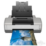 epson 爱普生1390彩色喷墨照片带连供相片高速打印机6色商用 A3+