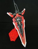 万代 模型 拆盒 高达SEED 1/100 MG 红色异端 红色迷茫 大剑
