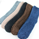满18元包邮成人地板袜 加厚保暖睡眠袜子,珊瑚绒地毯袜,毛巾袜子