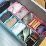 日本进口 内衣内裤丝袜子领带皮带小杂物收纳整理盒抽屉储物格