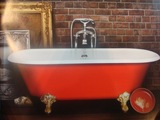 厂家直销古典铸铁浴缸 铸铁欧式贵妃浴缸 独立式铸铁缸浴盆 特价