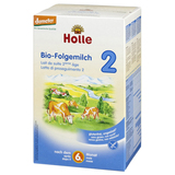 HOLLE泓乐德国原装有机奶粉 婴幼儿奶粉 2段 6-10个月 600g