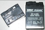 现货SUNCA新佳RB645C 6V4.5AH应急灯/照明电源/消防灯专用蓄电池