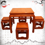 红木餐桌如意小方桌正方形花梨木实木明式八仙桌东阳厂家特价促销