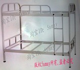 厂家直销双层床学生床单人床员工床上下铁床90CM超厚送床板上下床