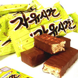 韩国食品进口零食海太自由时间花生巧克力棒士力架能量棒户外必备