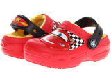 现货Crocs Kids McQueen™ Lined Clog 汽车总动员保暖童鞋洞洞鞋