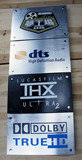 全铝DTS THX DOLBY杜比装饰LOGO音响认证标志家庭影院装修标识