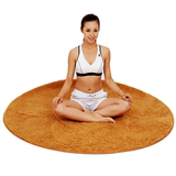 郑多燕健身瑜伽垫 吊篮藤椅电脑椅垫 圆形地毯 客厅地毯 床边地垫