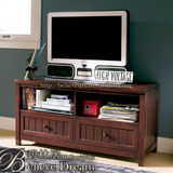 实木电视柜中 美式电视机柜 小户型宜家客厅电视柜 卧室家具定制