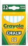 美国Crayola绘儿乐 经典白色粉笔12支装51-0816