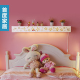 新中式墙壁灯可调光带遥控长方形儿童房间装饰灯具卧室led床头灯