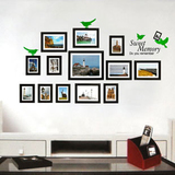 祥泰家 照片墙贴纸 可移除墙壁墙贴画 创意房间墙面客厅装饰品