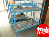 厂家直销幼儿园专用床铺批发儿童床上下床午睡床铁床高低床双层床