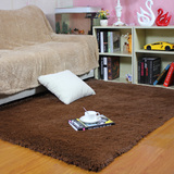 现代金丝绒客厅卧室地毯茶几垫床边毯长方形防滑地垫门垫子 定制