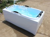 工厂直销1.4米-1.7米亚克力双裙边浴缸冲浪按摩浴缸独立式浴缸