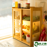 透气纱窗储藏实木碗柜厨房瓜果蔬菜收纳防虫柜子可悬挂大号/小号