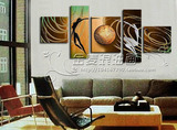 无框现现代抽象不规则油画 CX4一生共舞挂画壁画欧式客厅装饰画