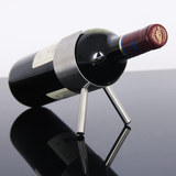 【阿里酒酒】不锈钢酒瓶架两脚欧式红酒架 时尚创意葡萄酒架摆件