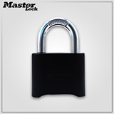 玛斯特锁具 高安全可重设密码锁 防盗锁 锌合金黑色