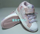 【5折特价清仓】正品巴布豆童鞋B0515898 女童秋冬板鞋 白+紫