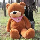 新年礼物送男女朋友毛绒玩具生日布娃娃抱抱熊1.8米大号靠垫抱枕