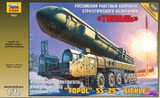 【动感模型】红星 5003 1/72 俄罗斯白杨弹道导弹发射车 洲际导弹