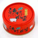 台湾进口肉类罐头 青叶辣味肉酱150g 炒菜拌面 夹土司 速食食品