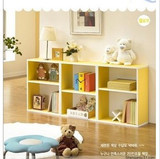 冲冠暴跌2层自由组合韩式儿童书柜宜家书架书橱壁架储物柜大尺寸