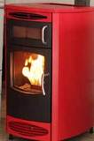 燃木颗粒壁炉 KL-1 燃木粒壁炉 真火壁炉 加料方便 欧式取暖壁炉