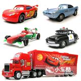 【4款包邮】国产小号汽车总动员玩具车 合金车合金车模 汽车模型