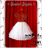 ◆古典玩偶◆Lolita玻璃纱衬裙-日常46cm加长（A型有内衬）蓬蓬裙