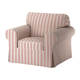 IKEA宜家代购 爱克托 单人沙发套 布艺沙发套 组合